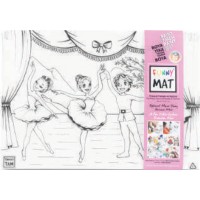 Funny Mat Prens İle Prenses Ve Dansçılar 33,5 x 48 cm