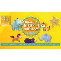 Hafıza ve Eşleştirme Kartlarım Hayvanlar 21 Ay