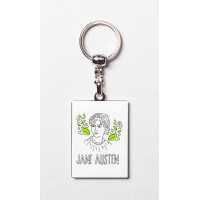 Can Dükkan Portreler Serisi Jane Austen Anahtarlık