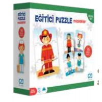 Eğitici Puzzle Meslekler