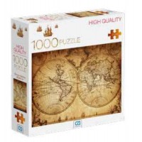 Dünya Haritası Puzzle 1000