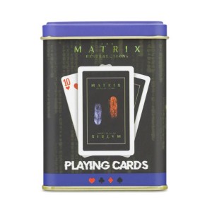 Matrix İskambil Kağıdı Metal Kutulu