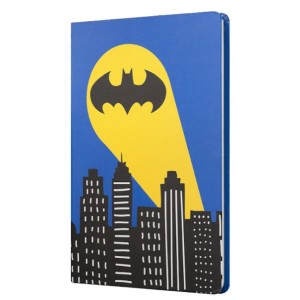 Batman Sert Kapak Butik Defter Mavi