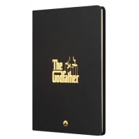 The God Father Sert Kapak Butik Defter Siyah