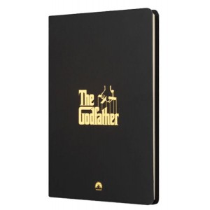 The God Father Sert Kapak Butik Defter Siyah