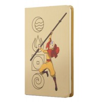 Avatar 4 Element Sert Kapak Mini Defter Krem