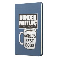 The Office Sert Kapak Mini Defter Worlds Best Boss K.Mavi