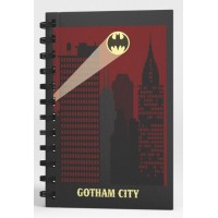Batman Gotham City Spiralli Defter Siyah