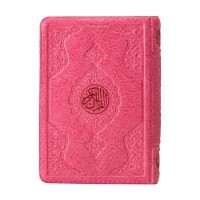 Çanta Boy Kur'an ı Kerim Pembe Renk, Kılıflı, Mühürlü