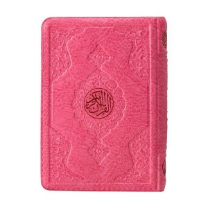 Çanta Boy Kur'an ı Kerim Pembe Renk, Kılıflı, Mühürlü
