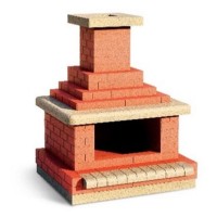 Minyatür Şömine Kırmızı Paket İçi 490