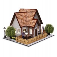 Minyatür Orman Villası Karton