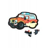 Jeep Puzzle Ahşap