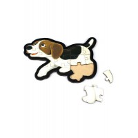 Köpek Puzzle Ahşap