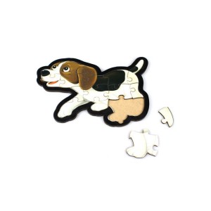Köpek Puzzle Ahşap