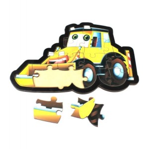 Dozer Puzzle Ahşap