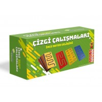 Çizgi Çalışmaları İnce Motor Gelişimi Ahşap