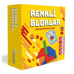 Renkli Bloklar Ahşap