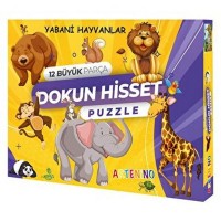 Yabani Hayvanlar Dokun Ve Hisset Puzzle
