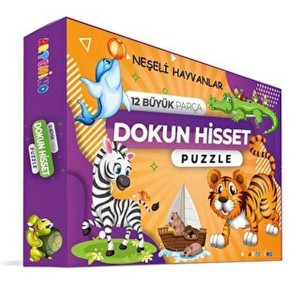 Neşeli Hayvanlar Dokun Ve Hisset Puzzle