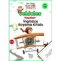 Vehicles taşıtlar Boyama Kitabı
