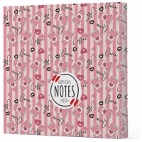 Kahve 8 Çizgisiz Yan Boyamalı Defter