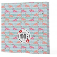 Flamingo 1 Çizgisiz Yan Boyamalı Defter