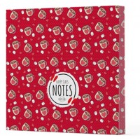 Kahve 9 Çizgisiz Yan Boyamalı Defter
