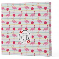 Flamingo 2 Çizgisiz Yan Boyamalı Defter
