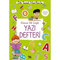 Kılavuz Dik Çizgili Yazı Defteri Büyük Boy