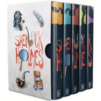 Sherlock Holmes Serisi Kutulu Set 5 Kitap Takım