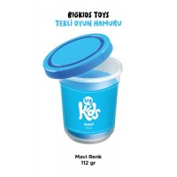 Bigkids Toys Mavi 12'li Oyun Hamuru 112 Gr