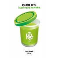 Bigkids Toys Yeşil 12'li Oyun Hamuru 112 Gr
