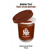 Bigkids Toys Kahverengi 12'li Oyun Hamuru 112 Gr