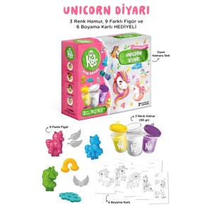 Unicorn Diyarı Oyun Hamuru Seti 18 Parça 362 Gr Unicorn Diyarı Oyun Hamuru Seti 18 Parça 362 Gr