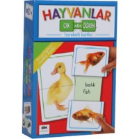Çek ve Öğren Hayvanlar Ciltli