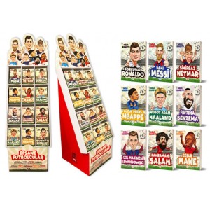 Efsane Futbolcular Serisi Standı 225 Adet Kitap