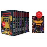 FazbearIn Korkunç Tipleri 9 Kitaplık Kutulu Set Poster Hediyeli