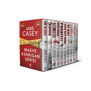 Jane Casey Maeve Kerrigan Serisi Tüm Kitaplar Kutulu Set