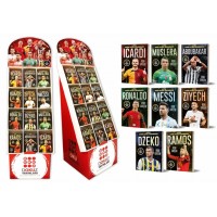 Stantlı Benim Futbol Kahramanım Serisi Set 1 8 Çeşit 300 Adet Kitap