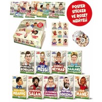 Efsane Futbolcular Kutulu Set 9 Kitap Takım