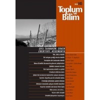 Toplum Ve Bilim Sayı 145