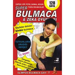 Olimpos Bulmaca Sayı 1 Süper Bulmaca Zeka Oyunları