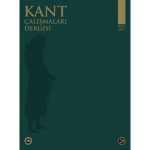 Kant Çalışmaları Dergisi Sayı 2 Kant Çalışmaları Dergisi Sayı 2