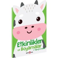 Boyama ve Aktivite Kitabı 120 Fazla Çıkartma