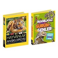 NG Kids Hayvanlar Ansiklopedi Seti 2 Kitap Ciltli