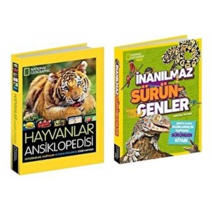 NG Kids Hayvanlar Ansiklopedi Seti 2 Kitap Ciltli
