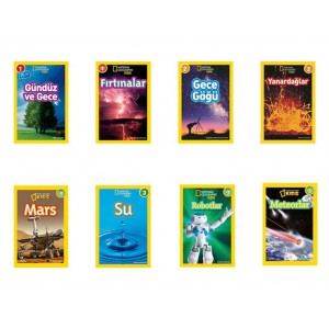 National Geographic Kids Bilim Seti 8 Kitap