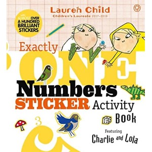 Charlie Lola Exactly One Numbers Sticker Activity Book