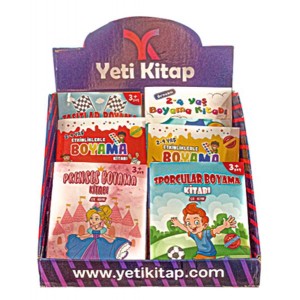 Boyama ve Aktivite Kitapları Standı 120 Kitap